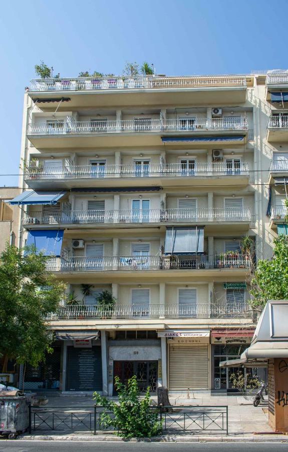 Alexandras Metro Studio Atenas Exterior foto